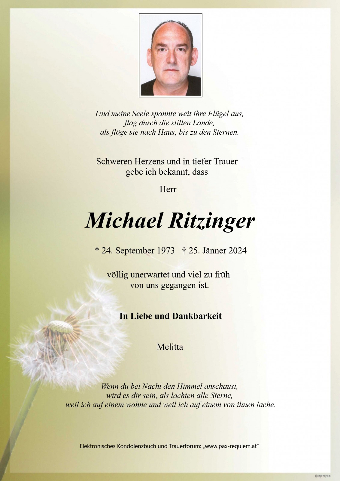 Parte Michael Ritzinger