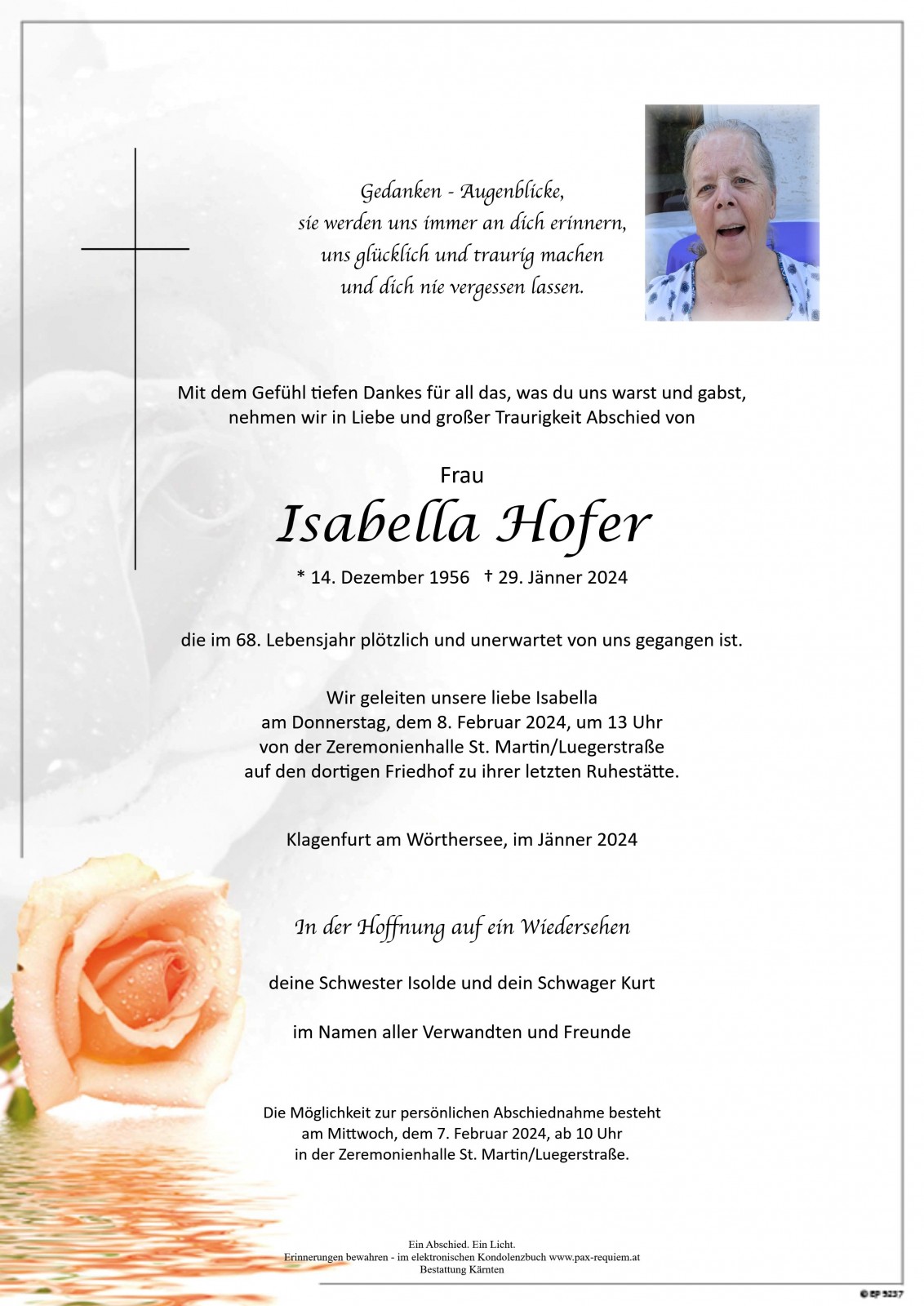 Parte Isabella Hofer