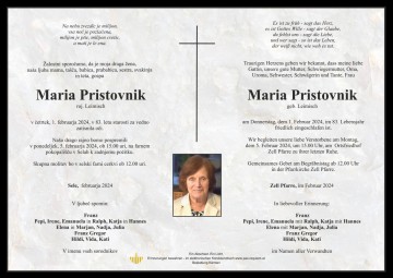 Maria Pristovnik