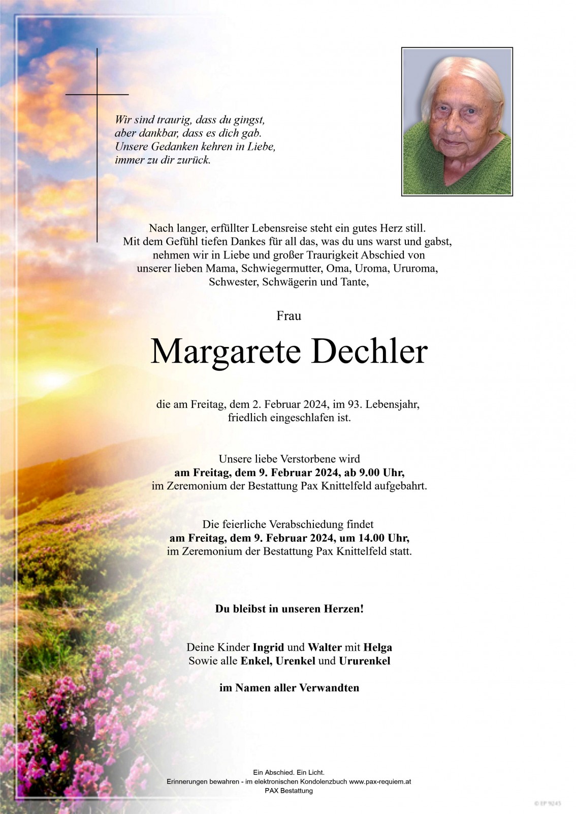 Parte Margarete Dechler
