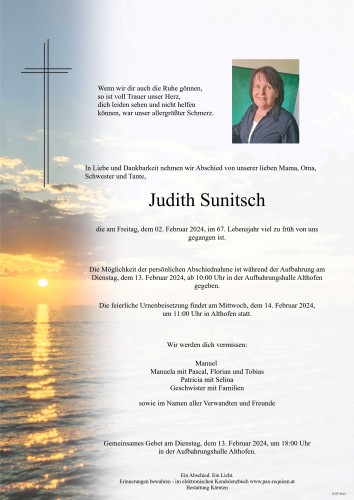 Judith Sunitsch