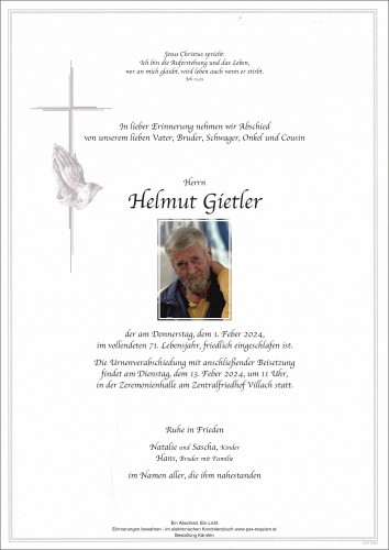 Helmut Gietler