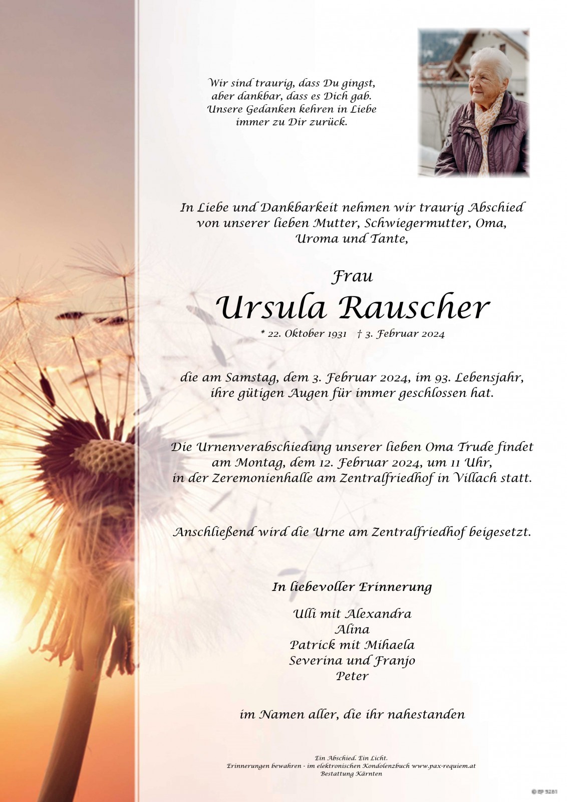 Parte Ursula Rauscher