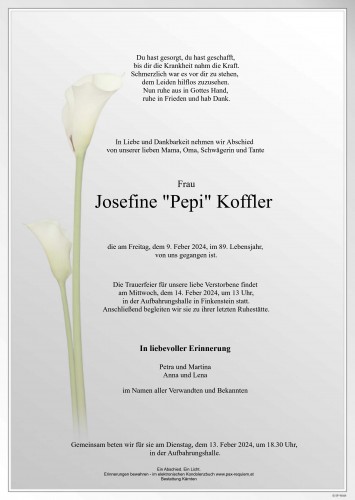 Josefine "Pepi" Koffler