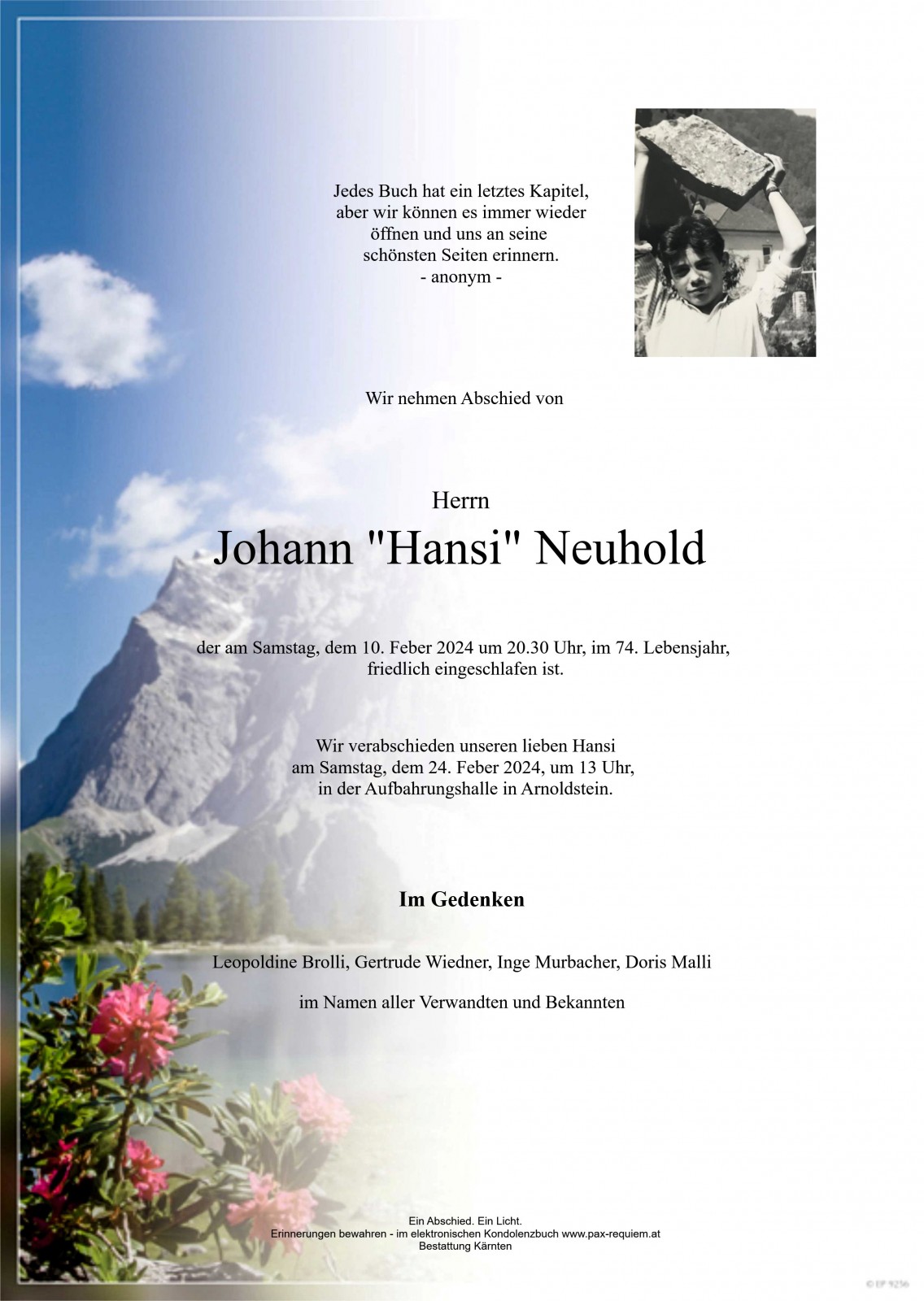 Parte Johann "Hansi" Neuhold