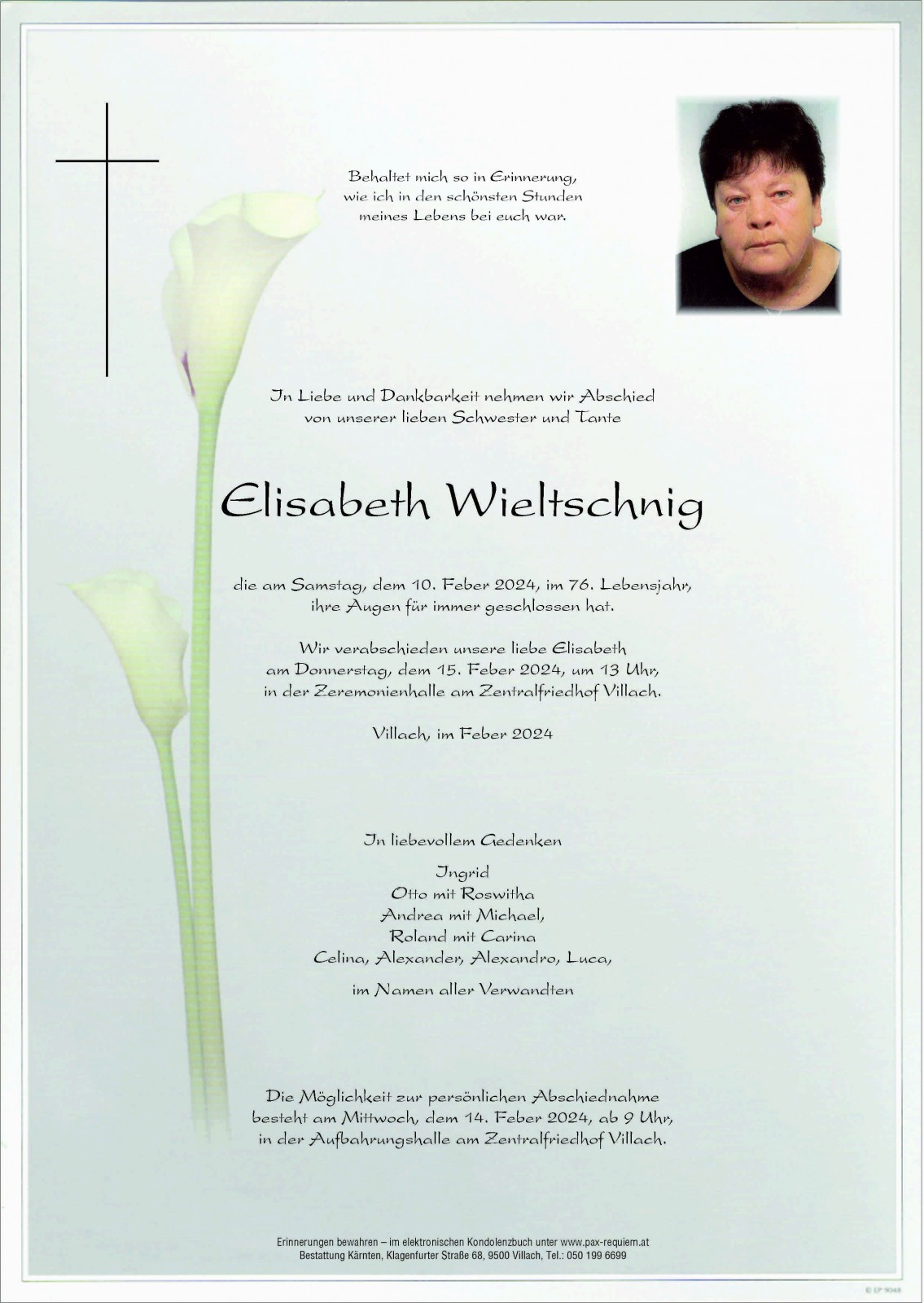 Parte Elisabeth Wieltschnig