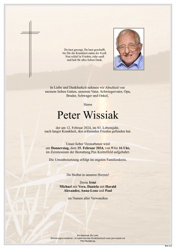 Peter Wissiak