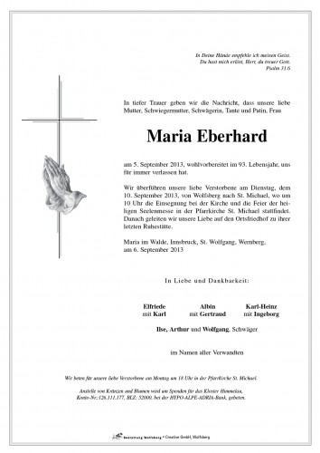Maria Eberhard