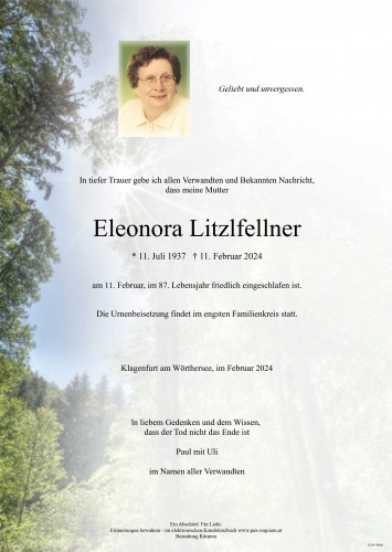 Eleonora Litzlfellner