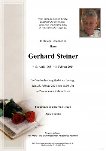 Gerhard Steiner