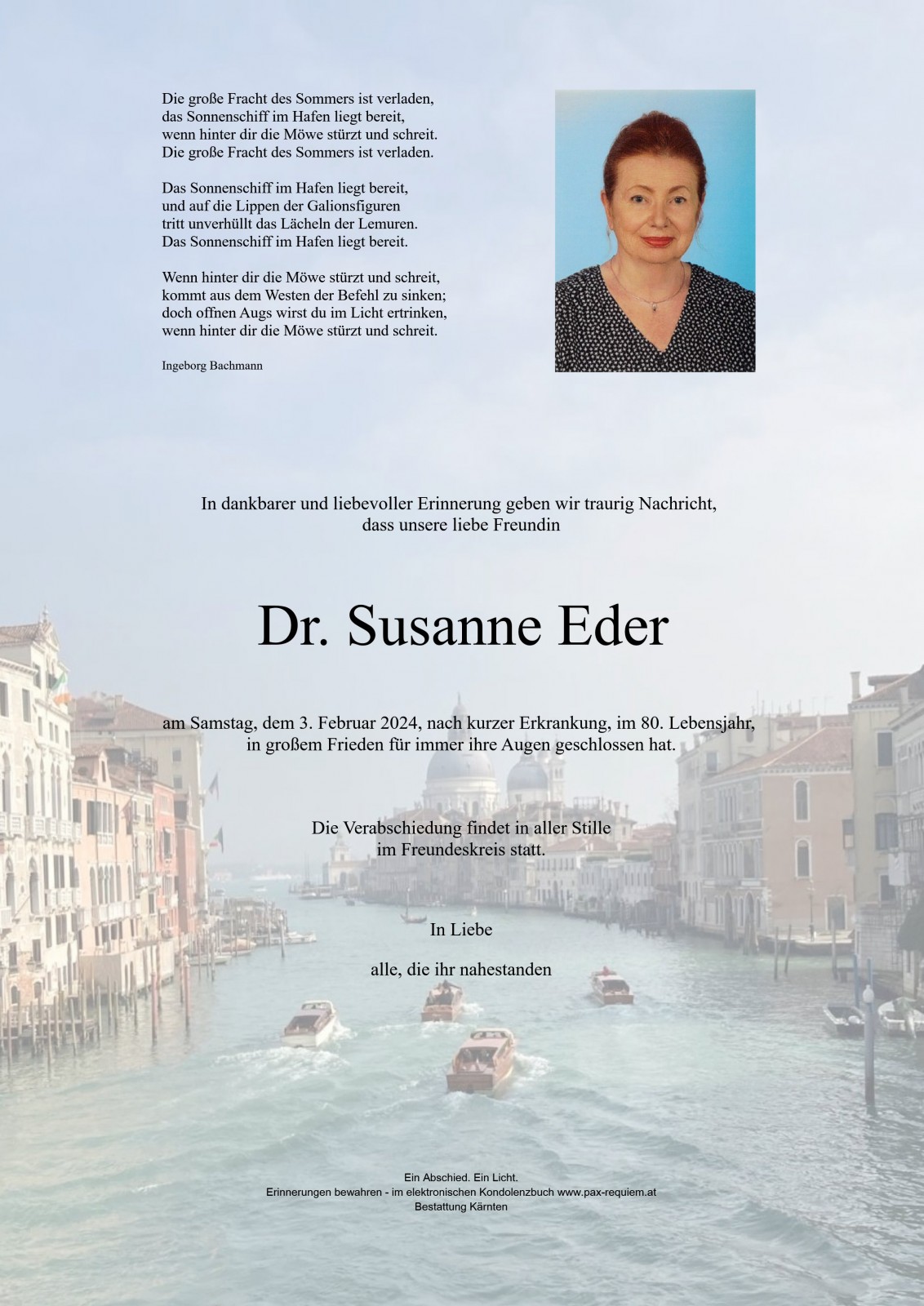Parte Dr. Susanne Eder