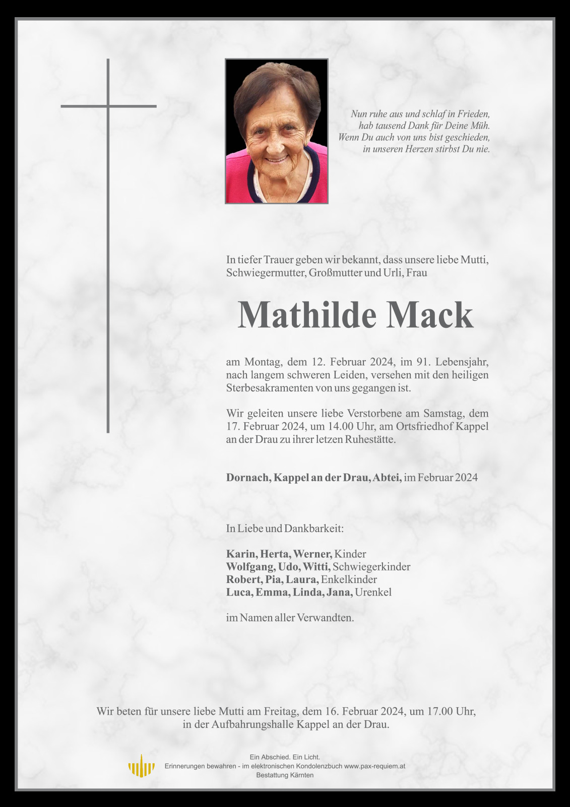 Parte Mathilde Mack