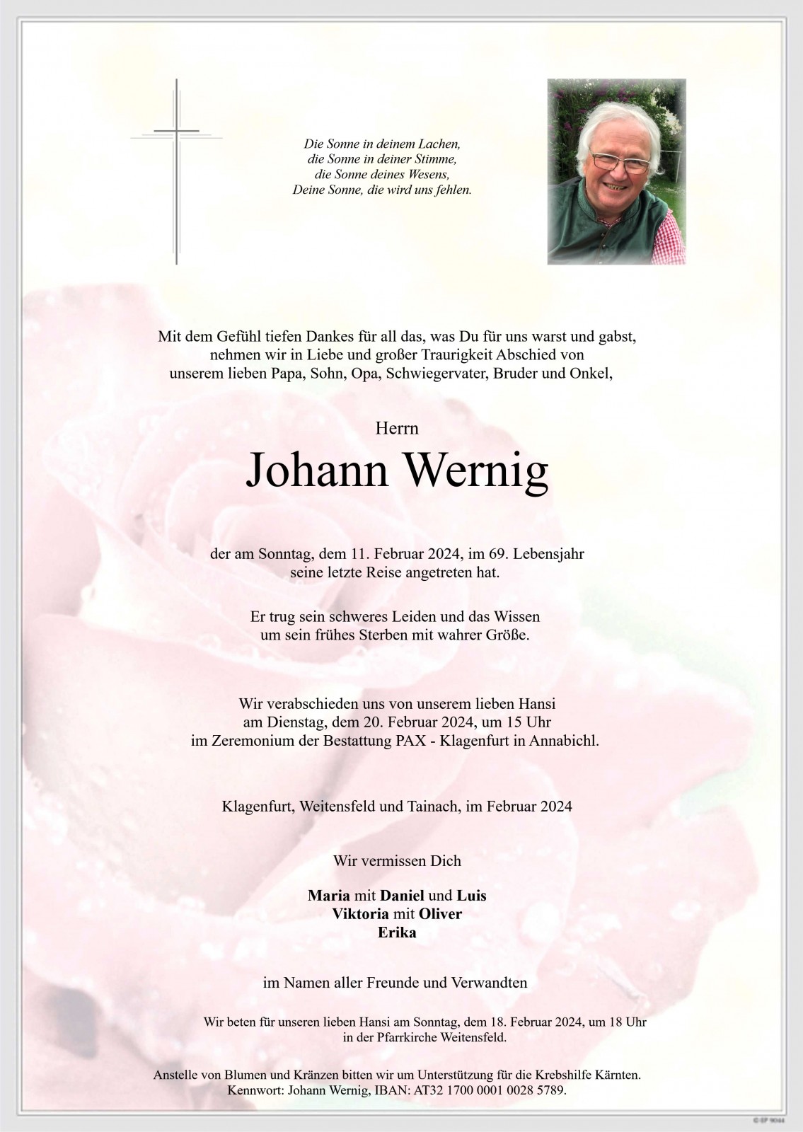 Parte Johann Wernig