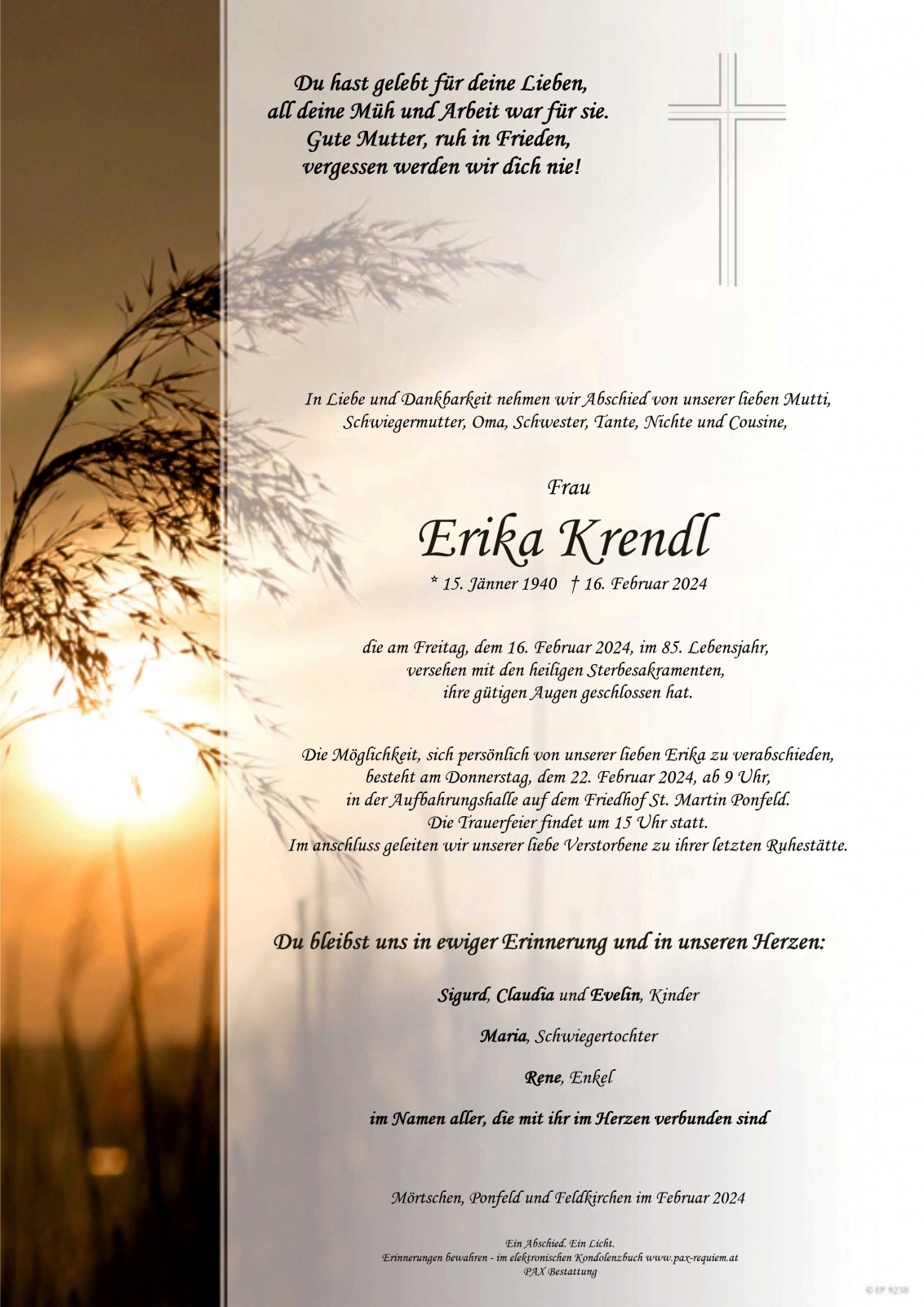 Parte Erika Krendl