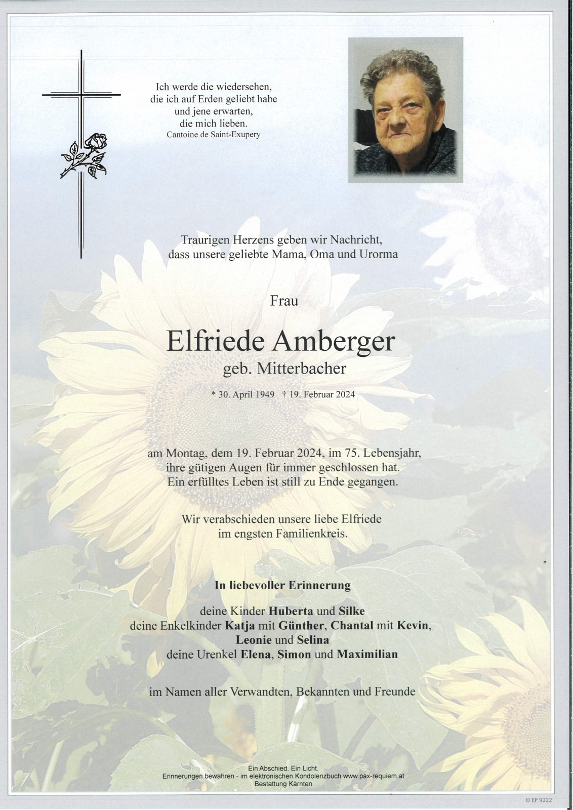Parte Elfriede Amberger