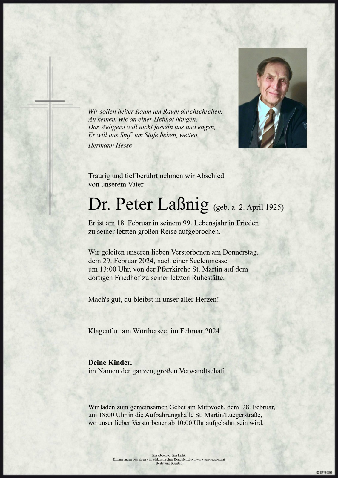 Parte Dr. Peter Laßnig