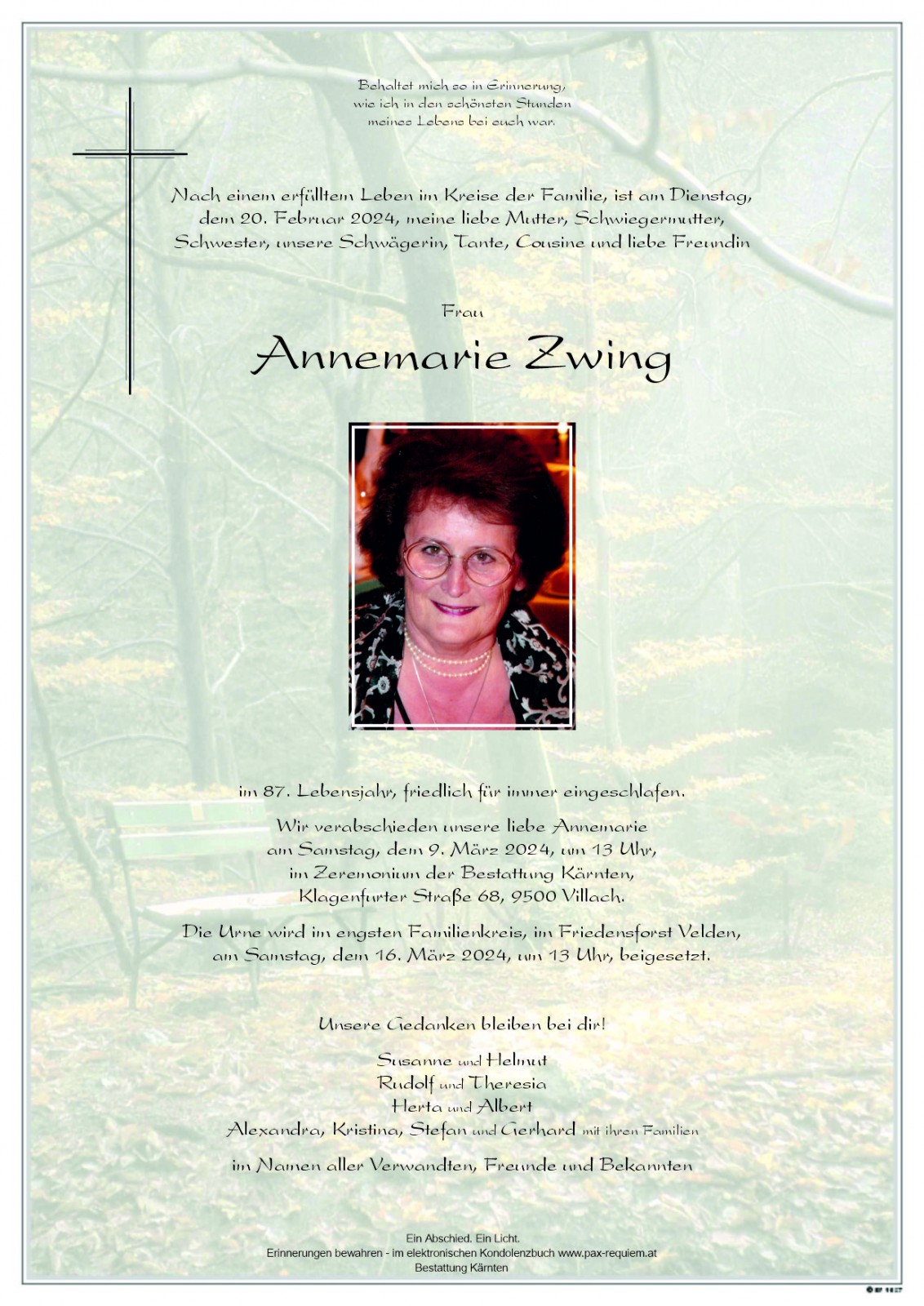 Parte Annemarie Zwing