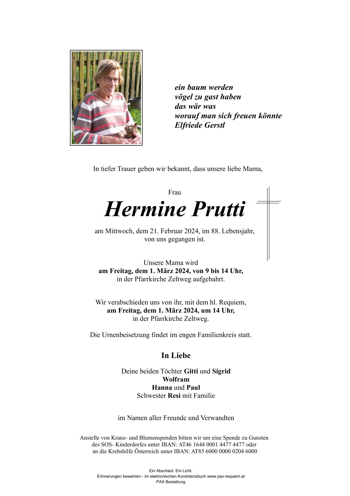 Parte Hermine Theresia Prutti