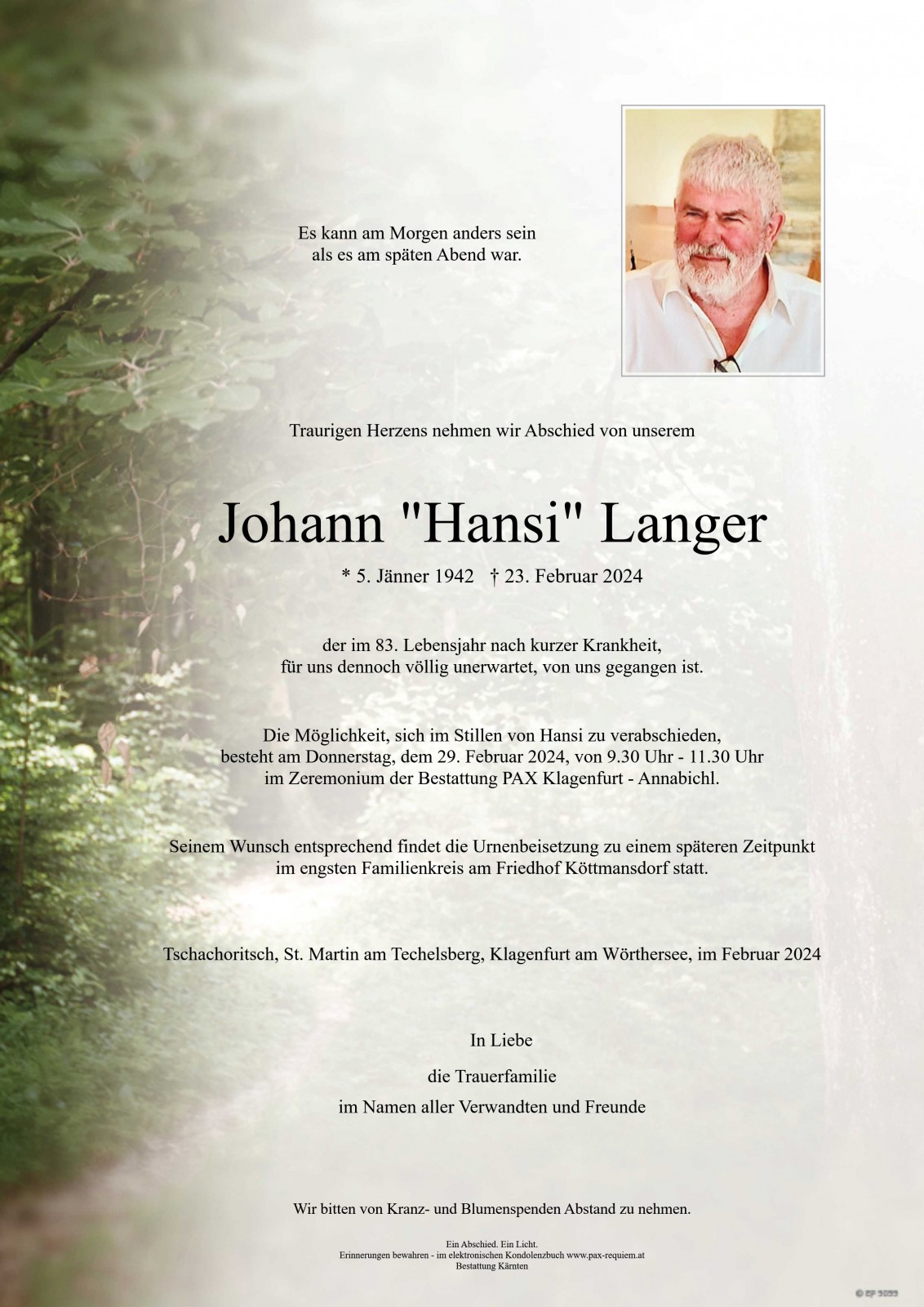Parte Johann Langer