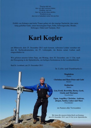 Kogler Karl