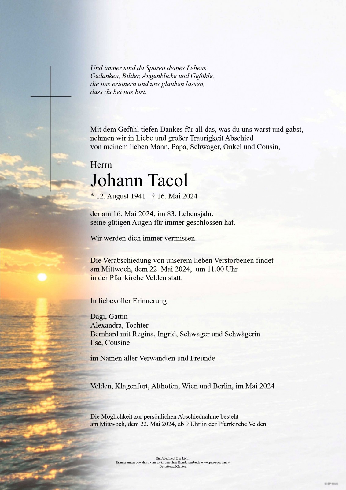 Parte Johann Tacol
