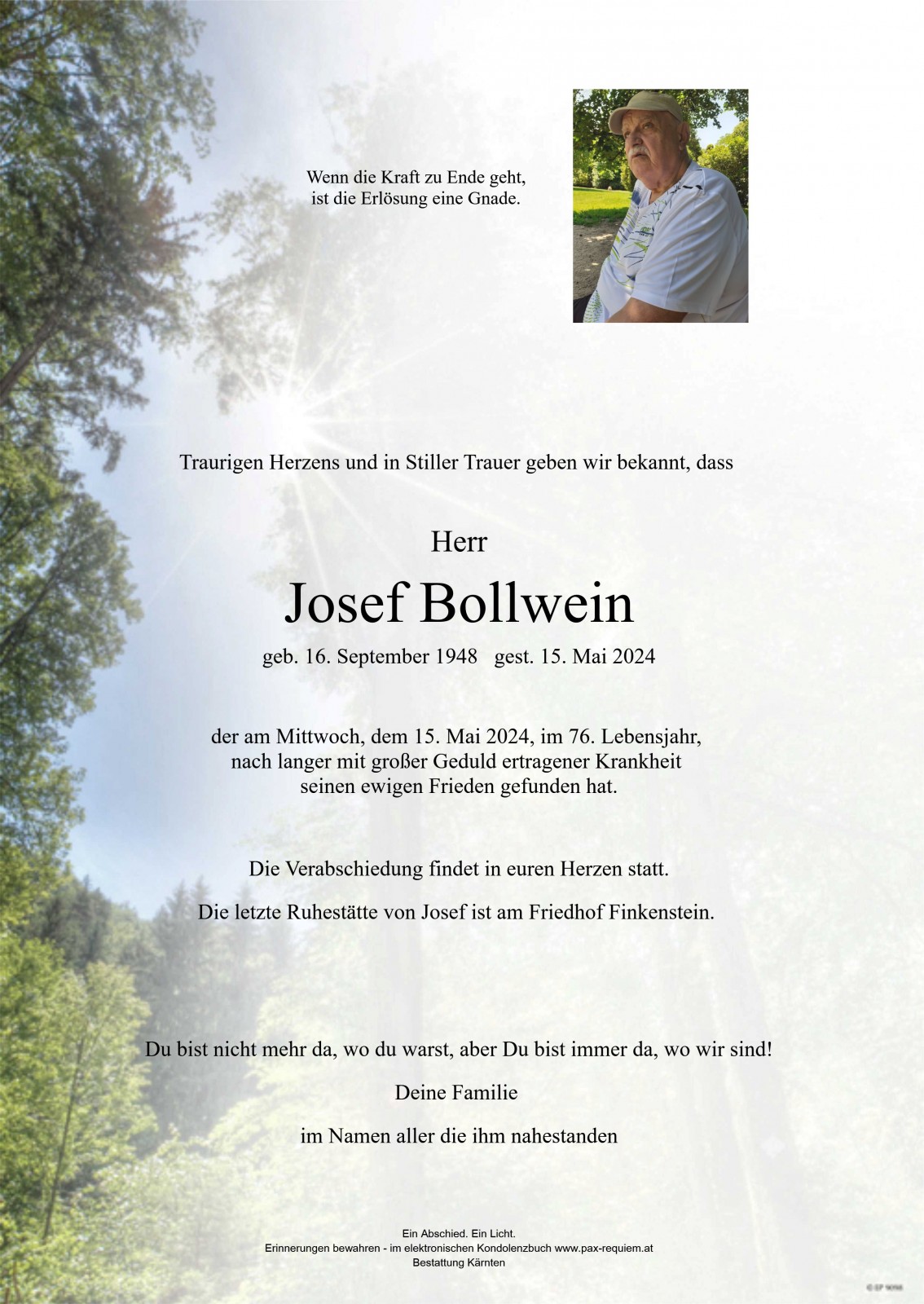 Parte Josef Bollwein