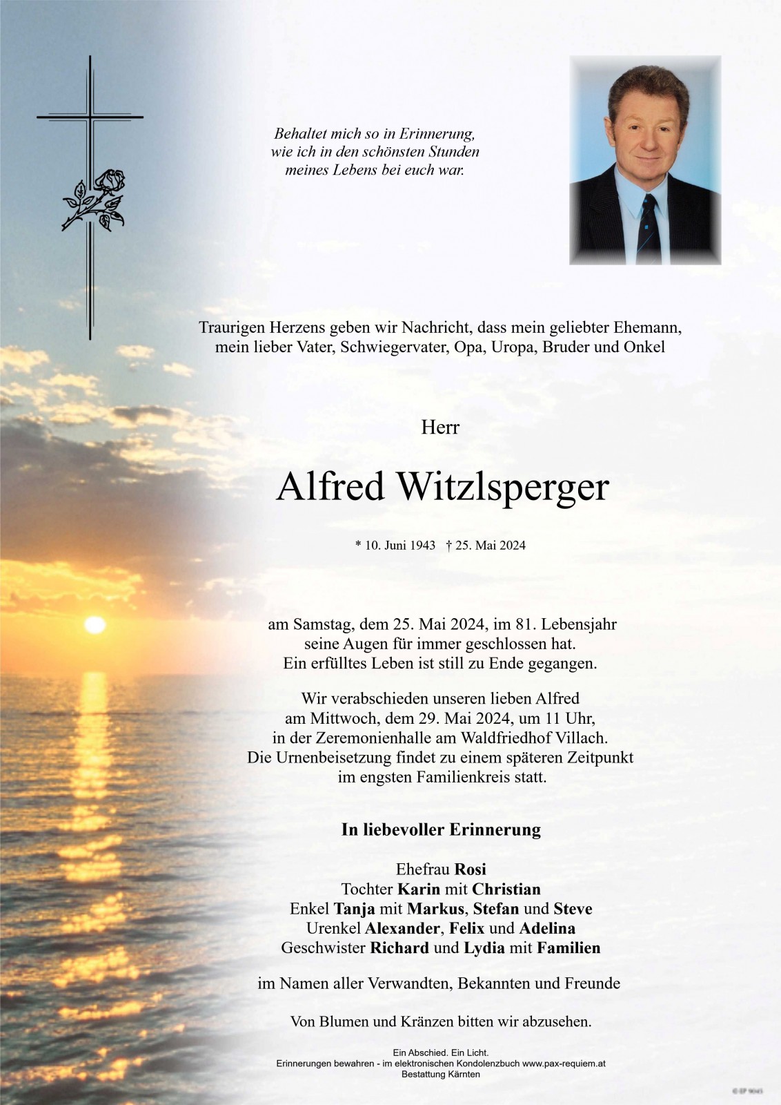 Parte Alfred Witzlsperger