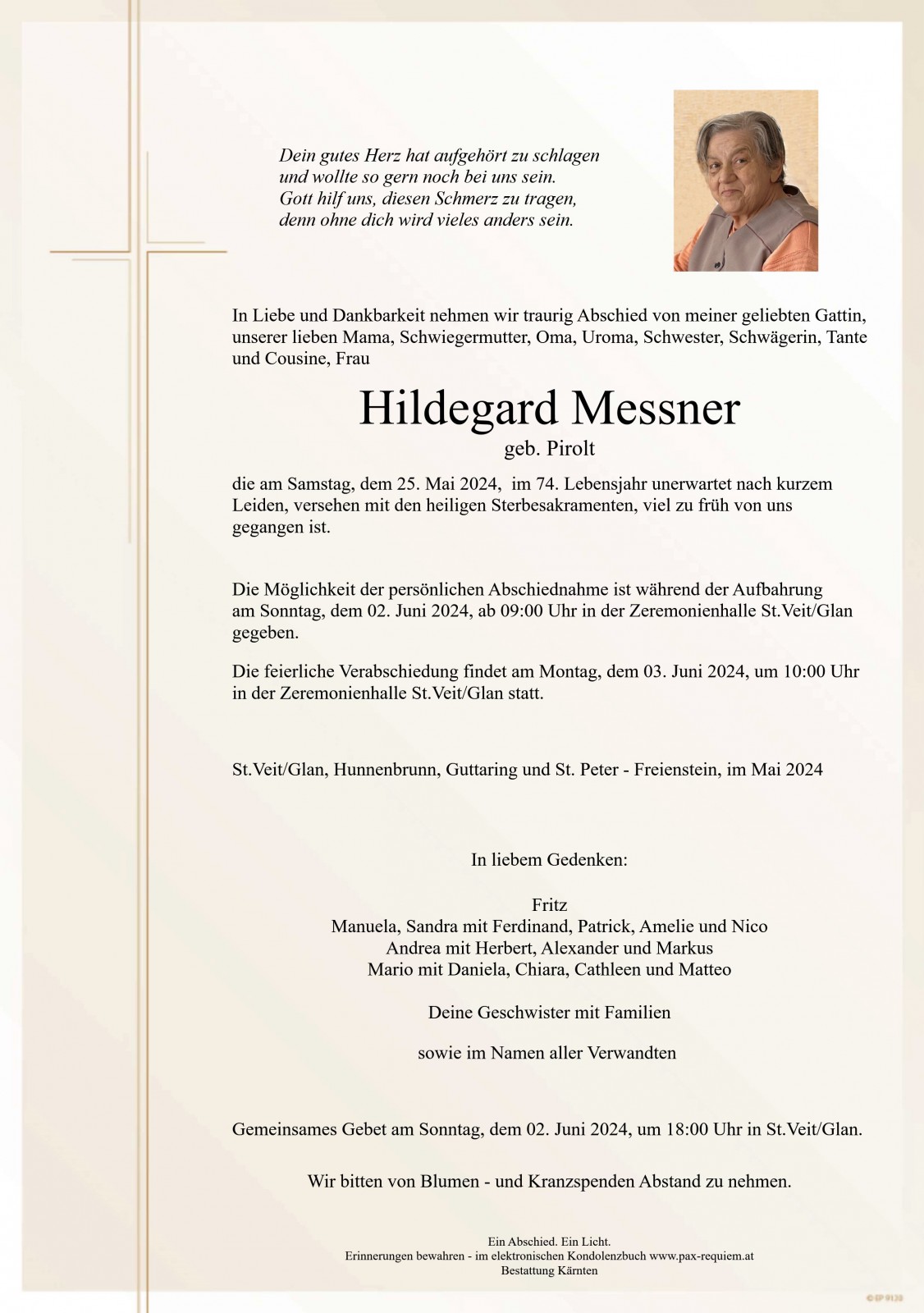 Parte Hildegard Messner