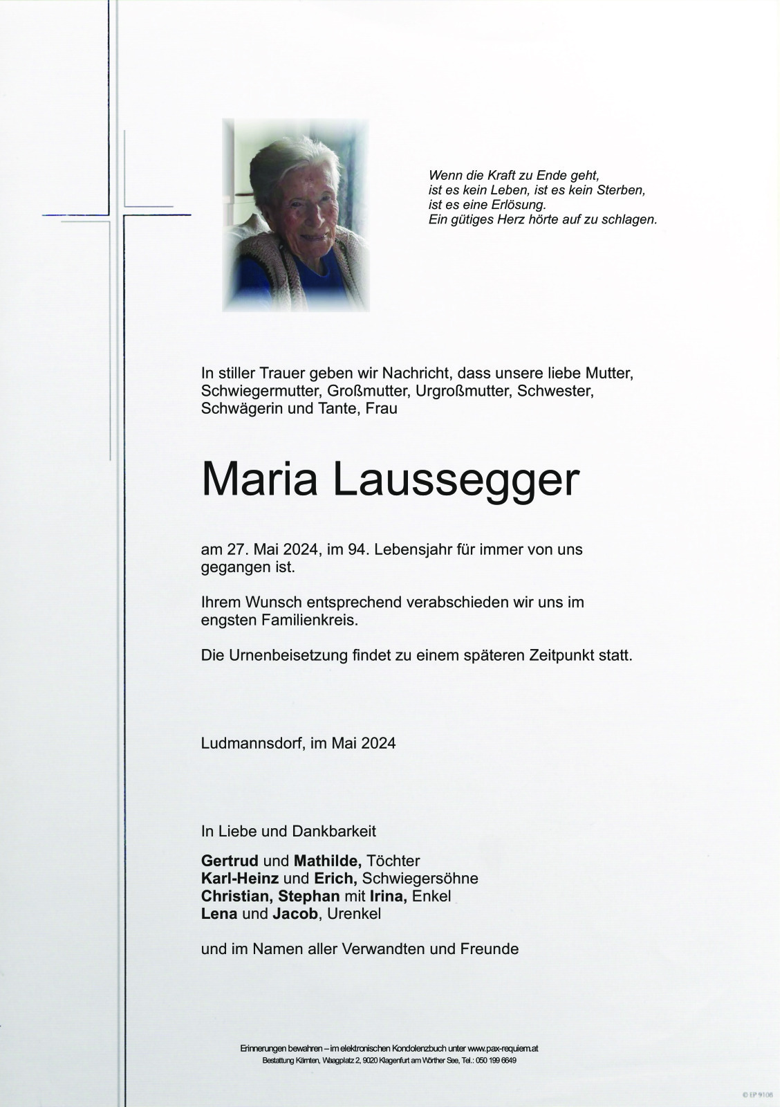Parte Maria Laussegger