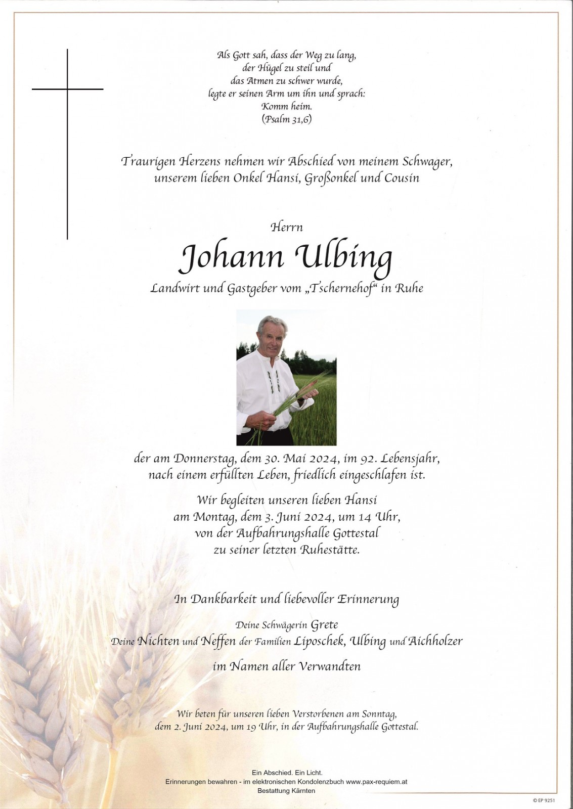 Parte Johann Ulbing