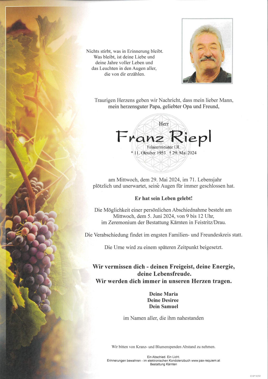 Parte Franz Riepl