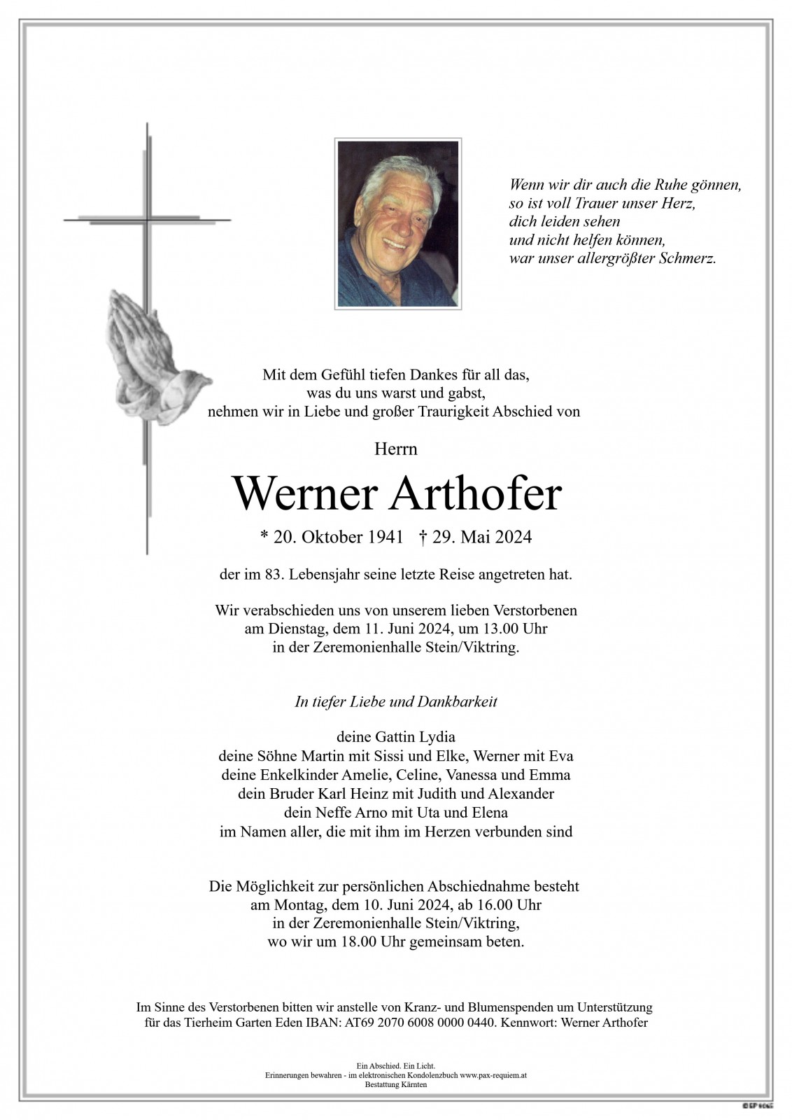 Parte Werner Arthofer
