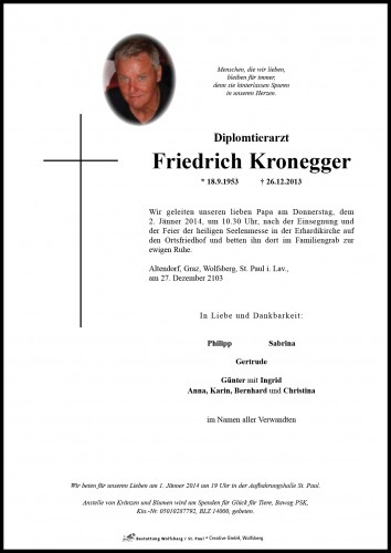 Friedrich Kronegger