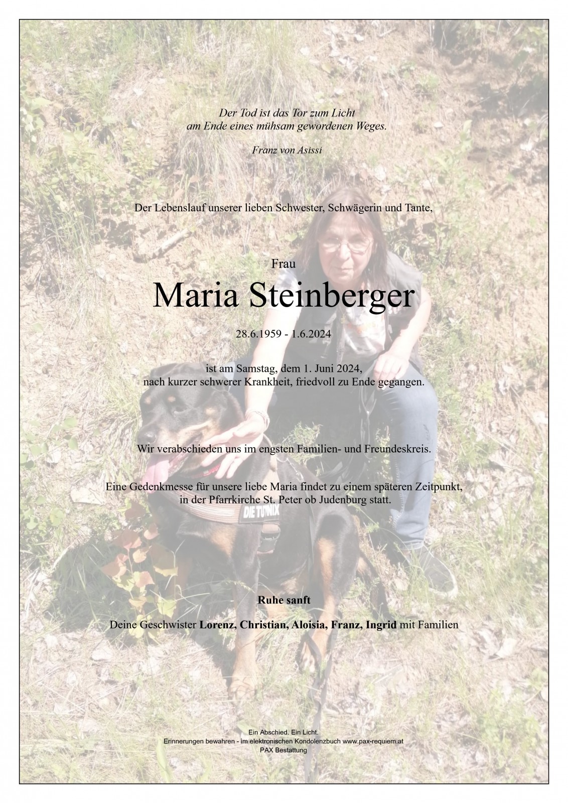 Parte Maria Steinberger