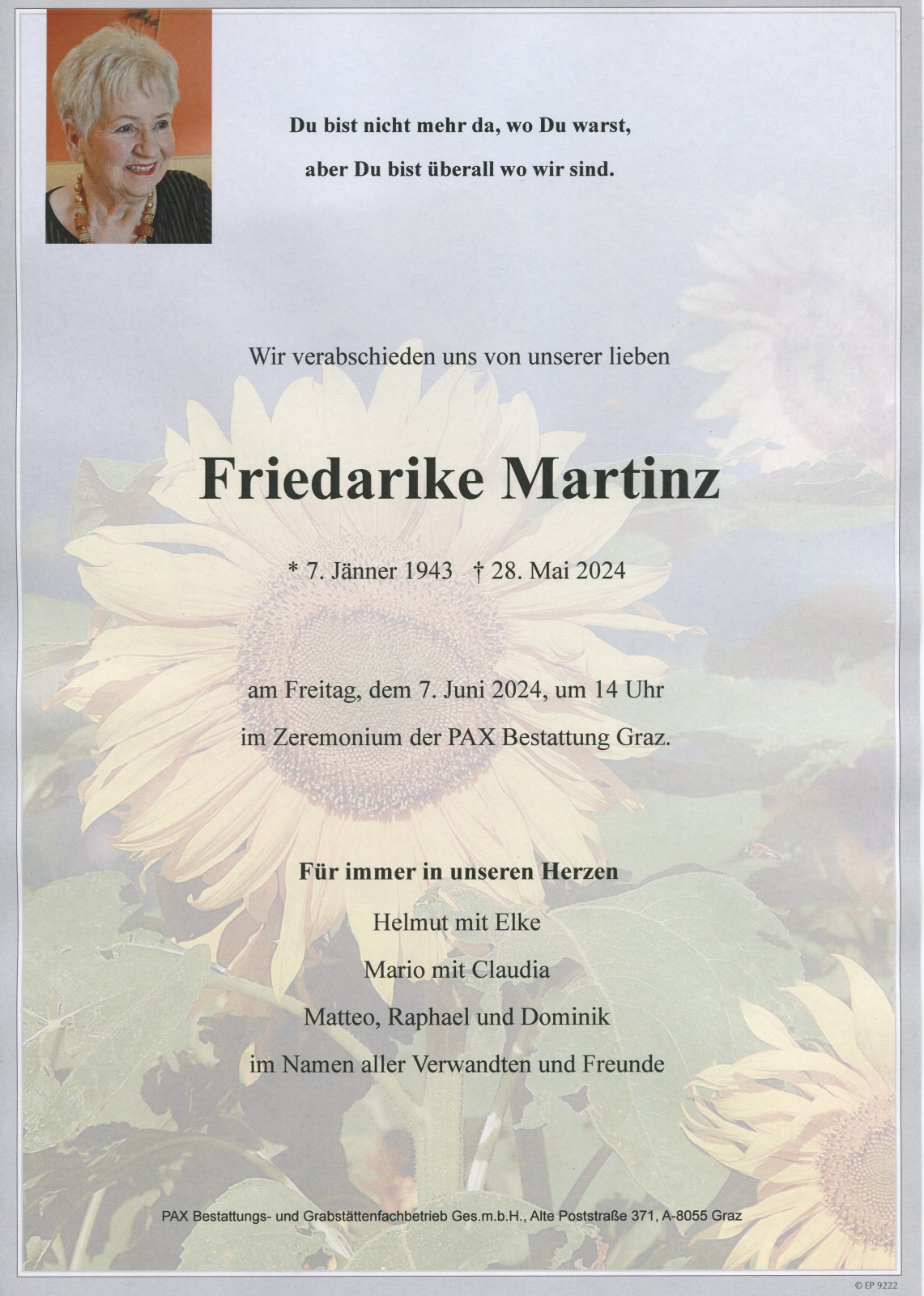 Parte Friedarike Martinz