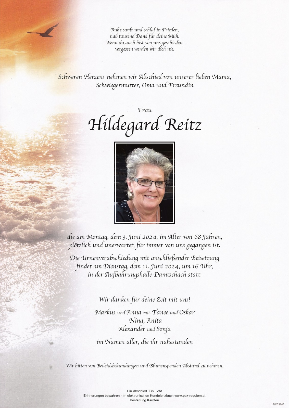 Parte Hildegard Reitz