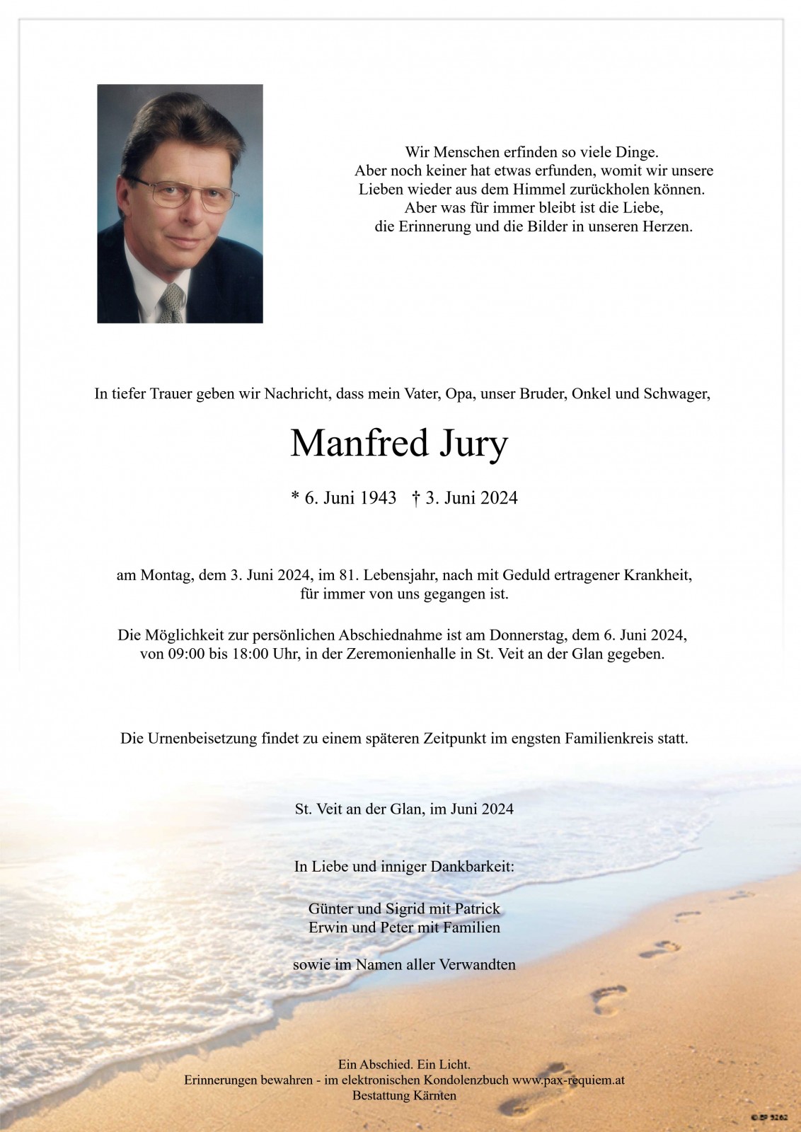 Parte Manfred Jury