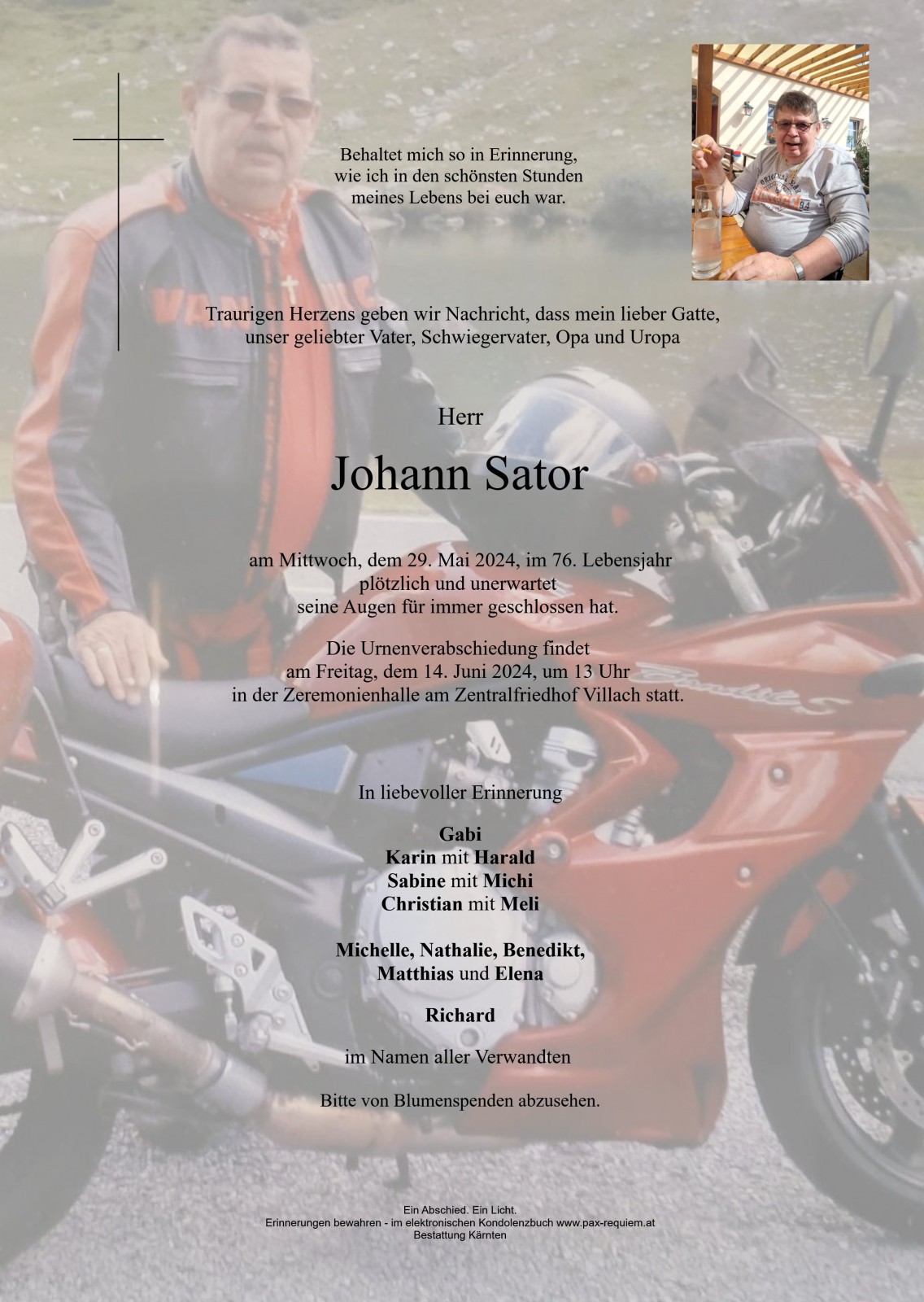 Parte Johann Sator