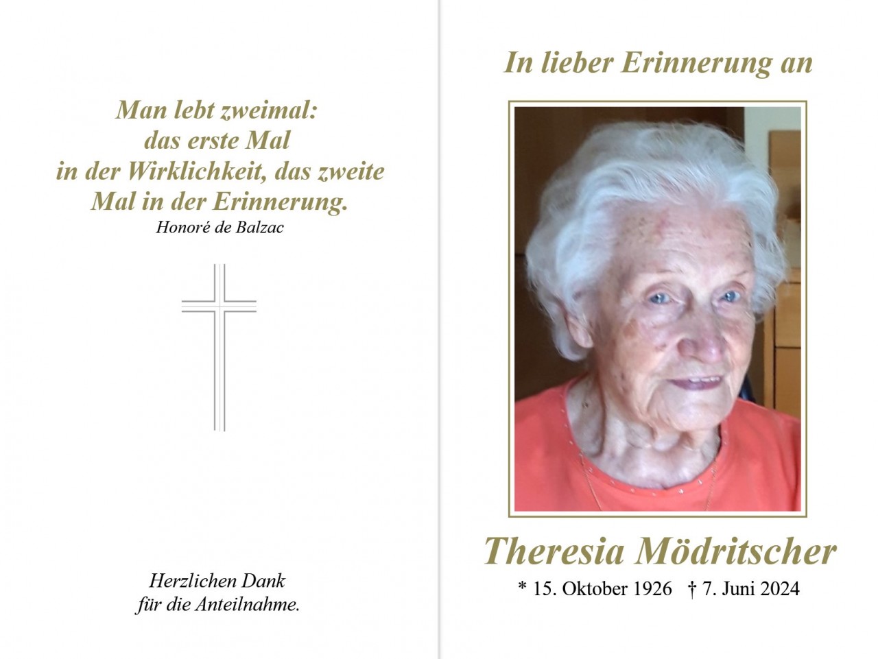 Parte Theresia Mödritscher