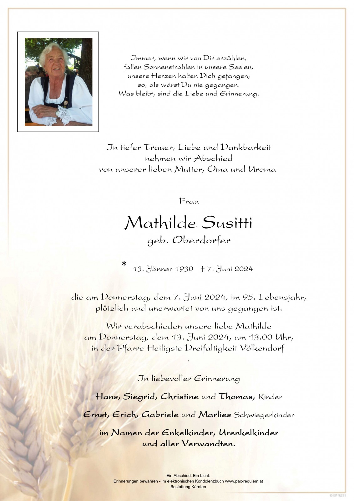 Parte Mathilde Susitti