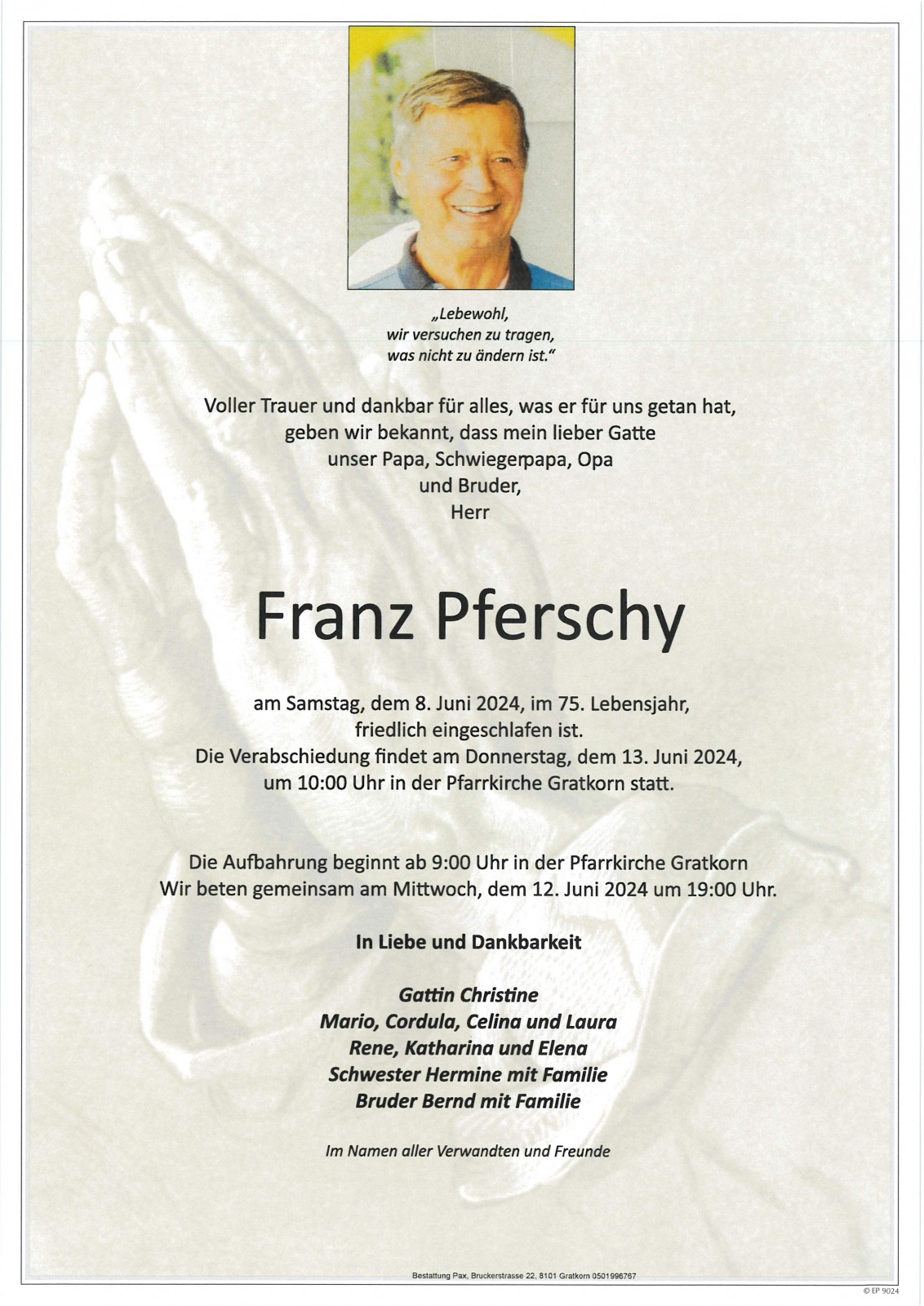 Parte Franz Pferschy