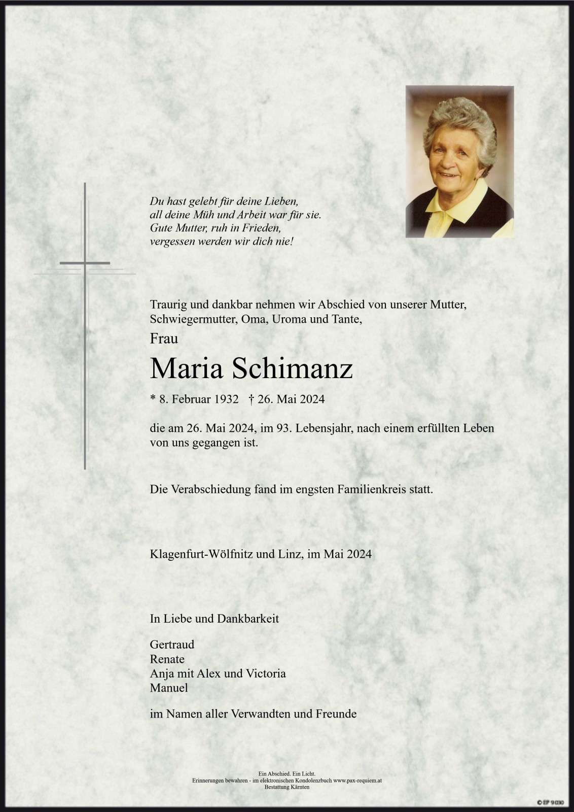 Parte Maria Schimanz