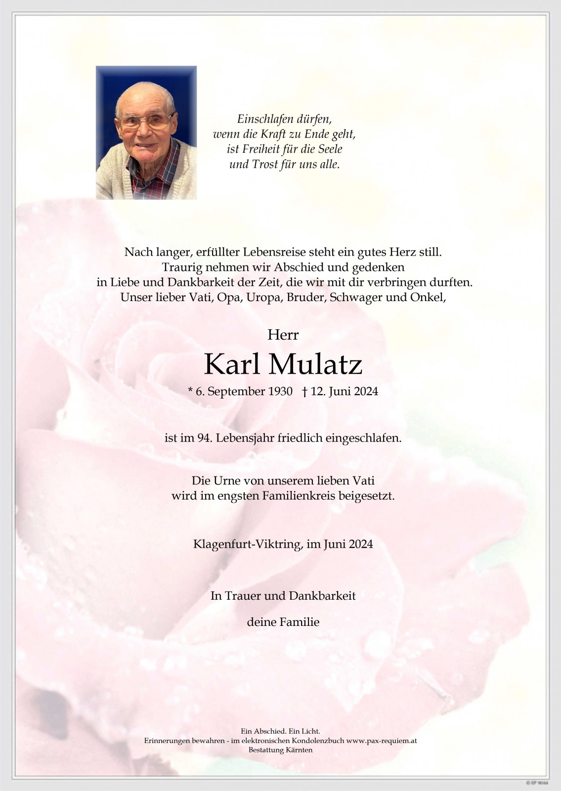 Parte Karl Mulatz