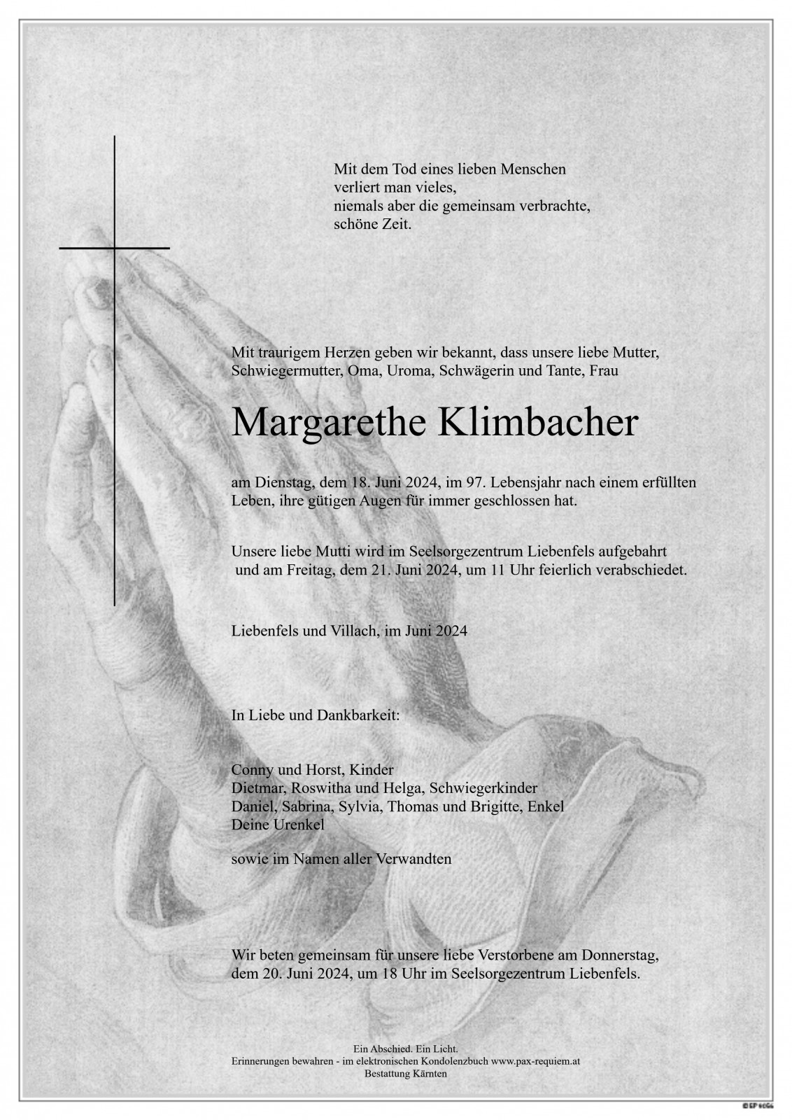 Parte Margarethe Klimbacher