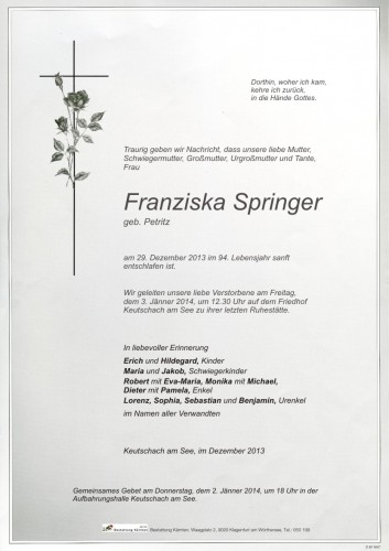 Franziska Springer