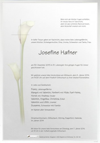 Josefine Hafner