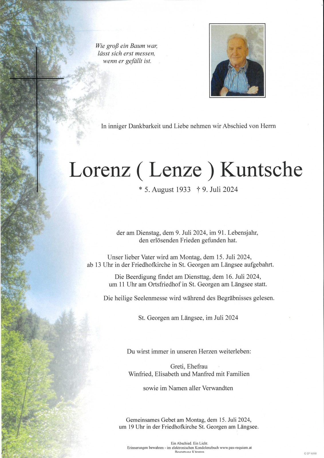 Parte Lorenz ( Lenze) Kuntsche