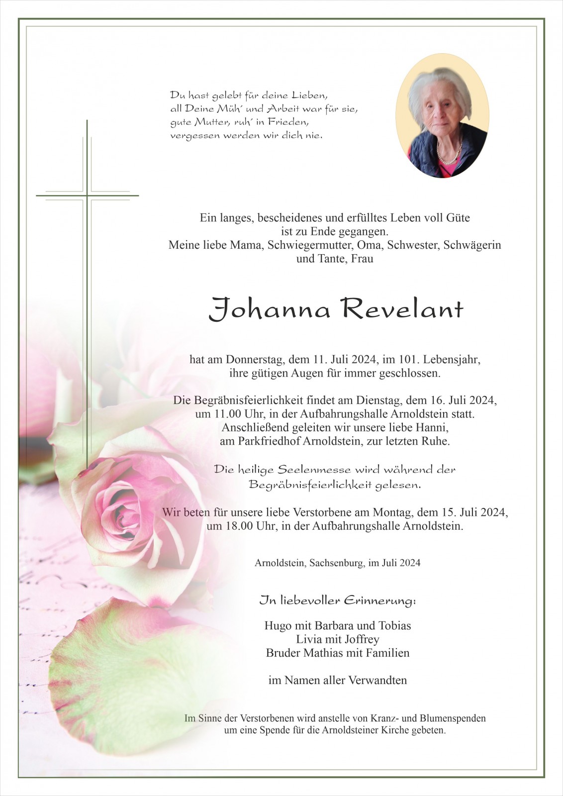 Parte Revelant Johanna