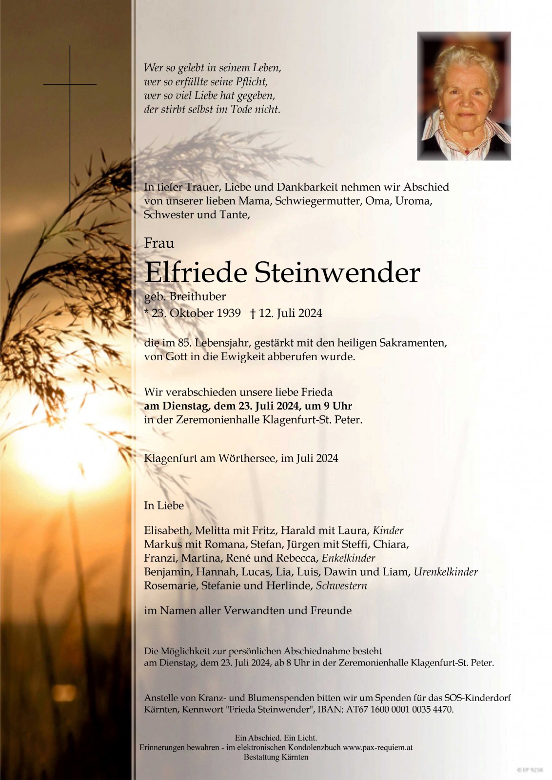 Parte Elfriede Steinwender