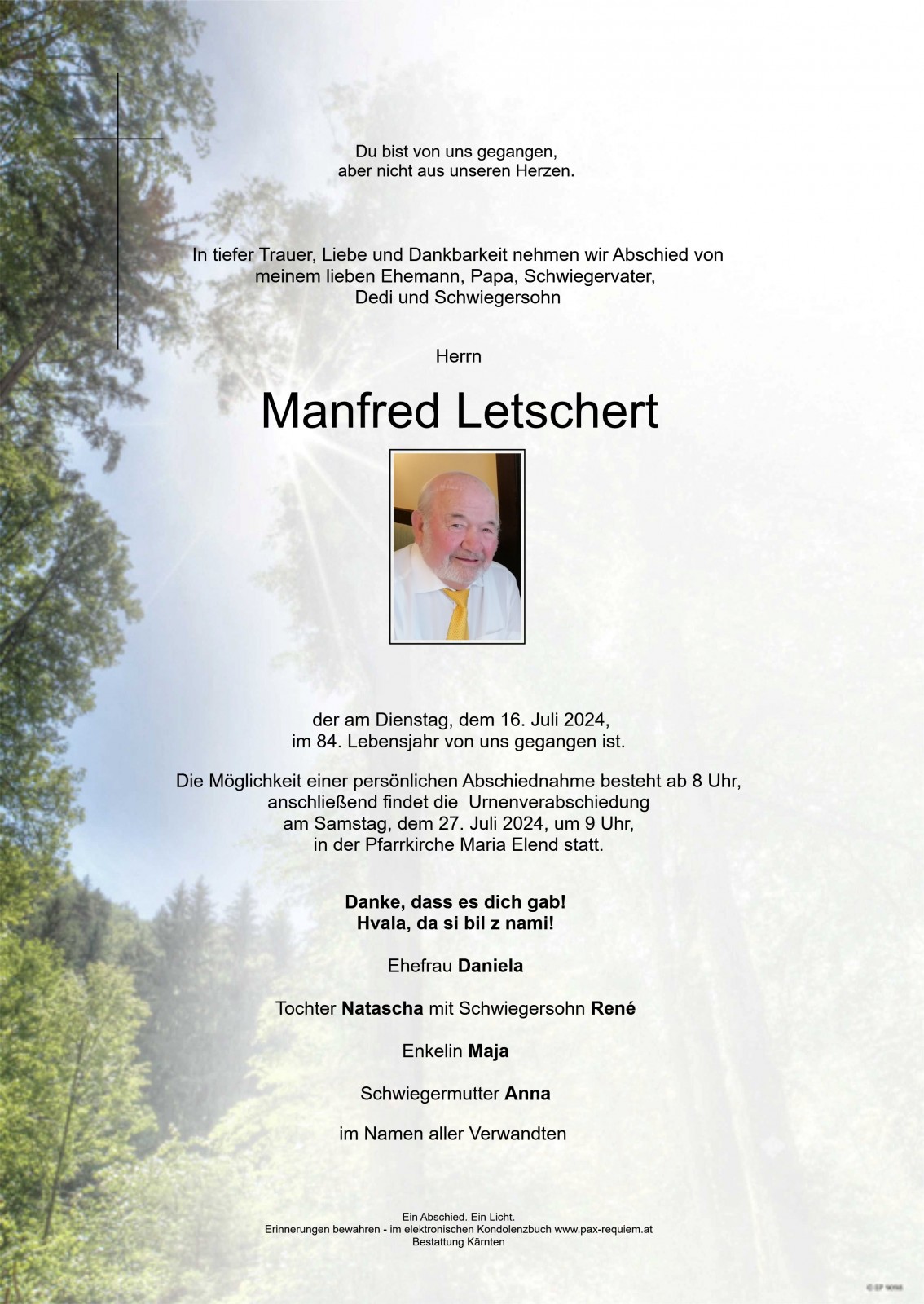 Parte Manfred Letschert